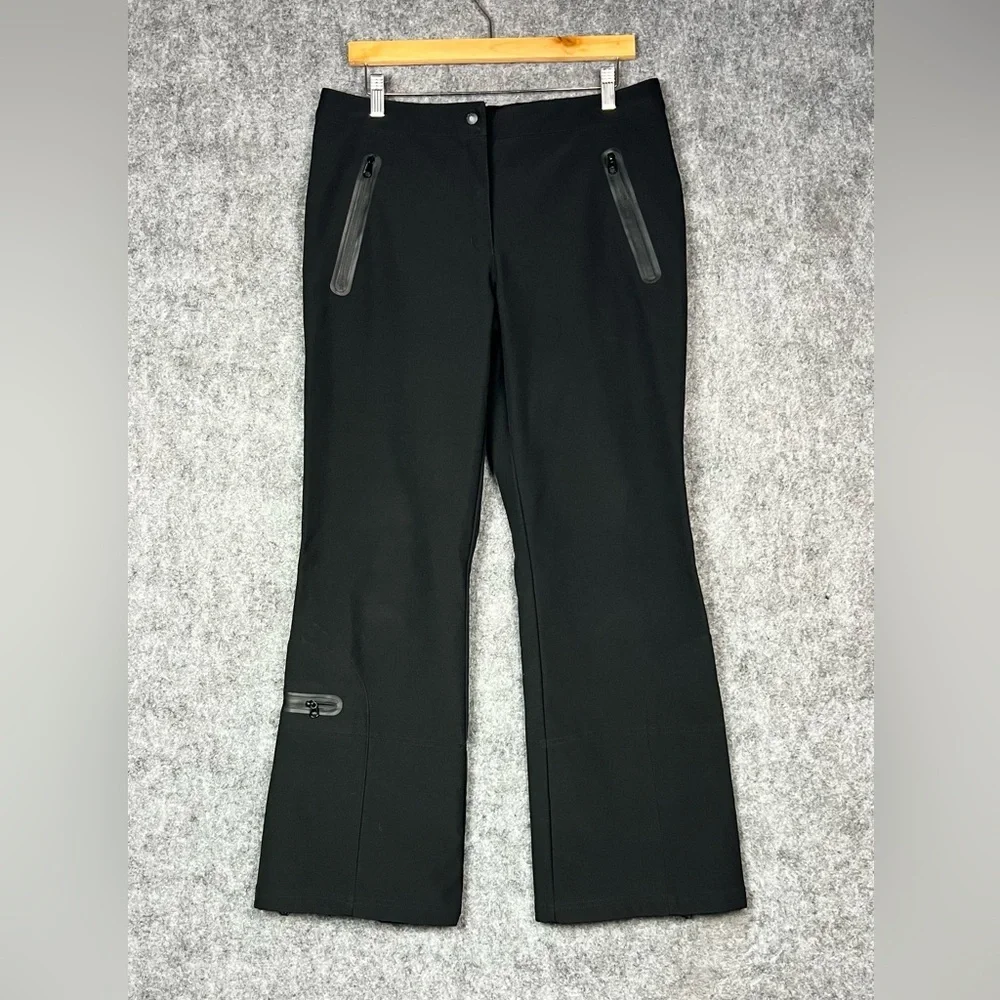 Afrc Softshell BoulderGear Snow Ski Snowboard Winter Snow Pants Black Size 12
